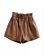 Shorts Leather - Couro natural Jully